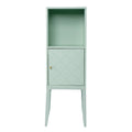 Herzo Tall Storage Cabinet Mint Mint Mdf