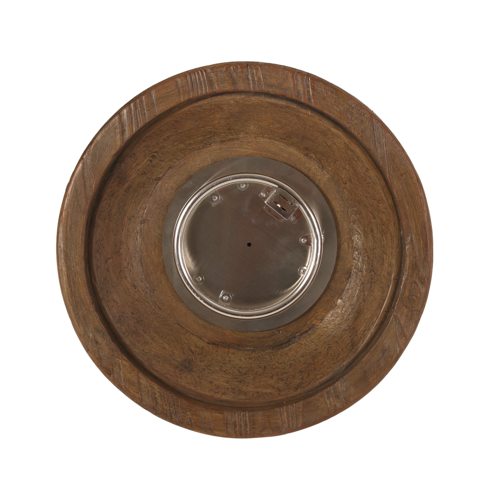 Round 25" Mgo Fire Pit 40 000 Btu Dark Brown Magnesium Oxide