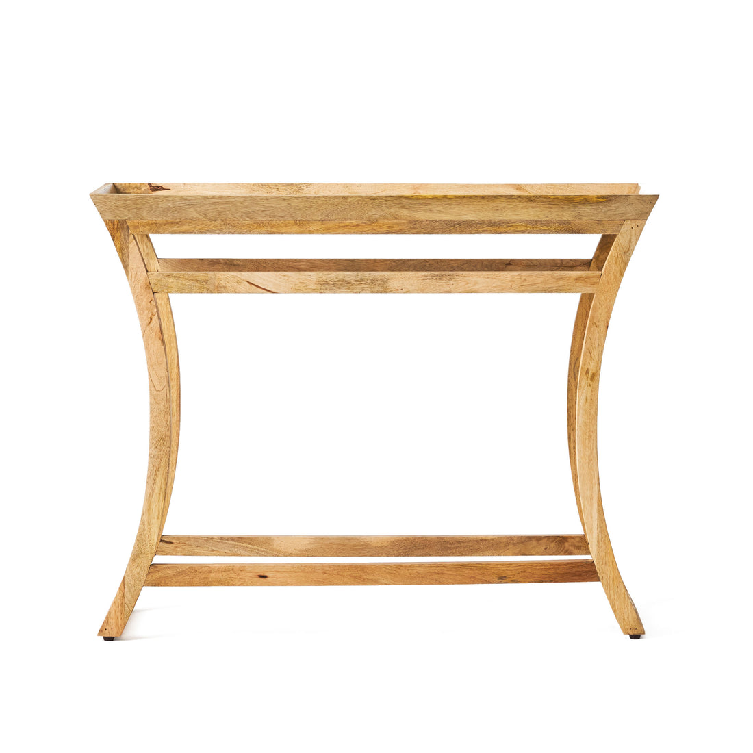 Butler Console Natural Wood