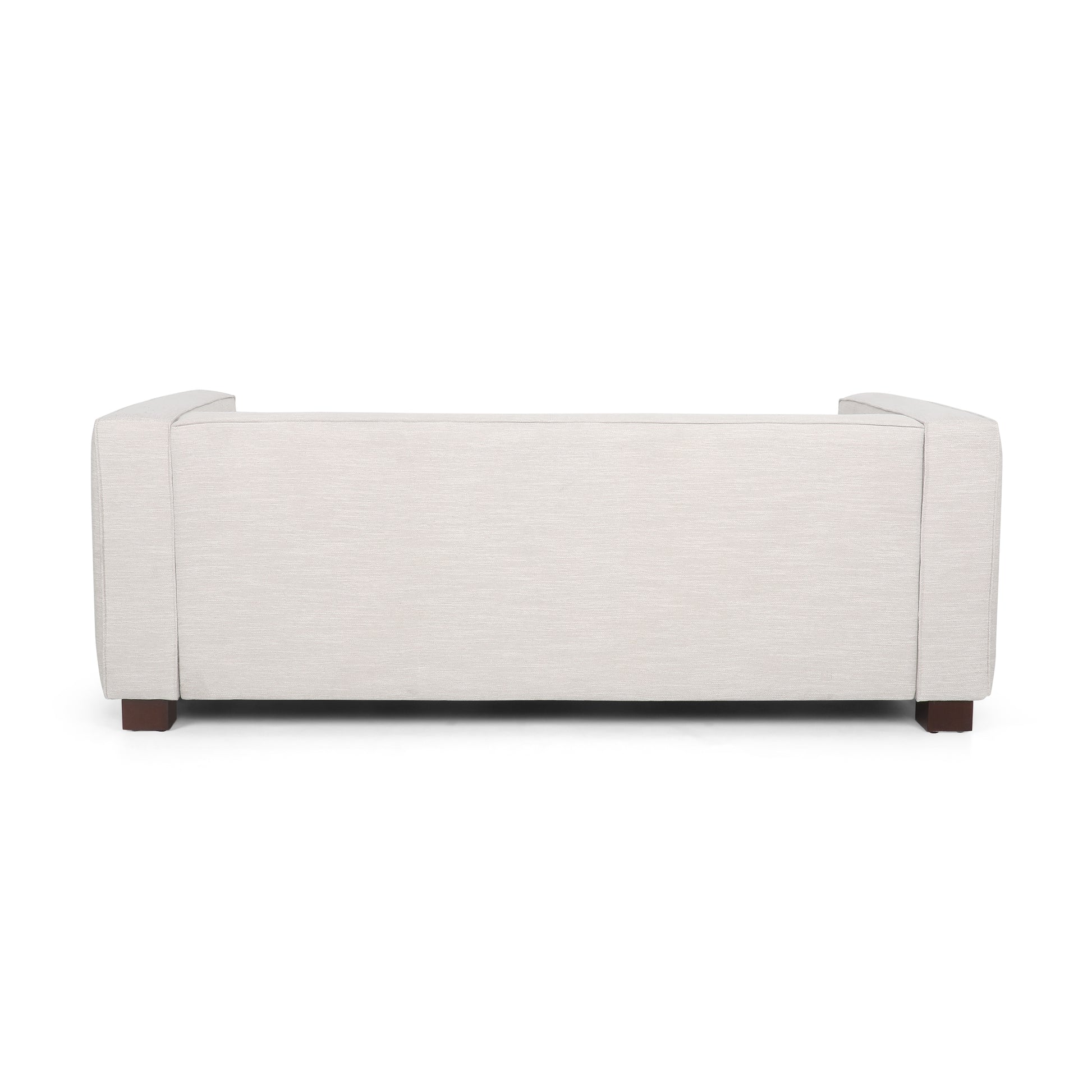 Seat Beige Brown Fabric 3 Seat