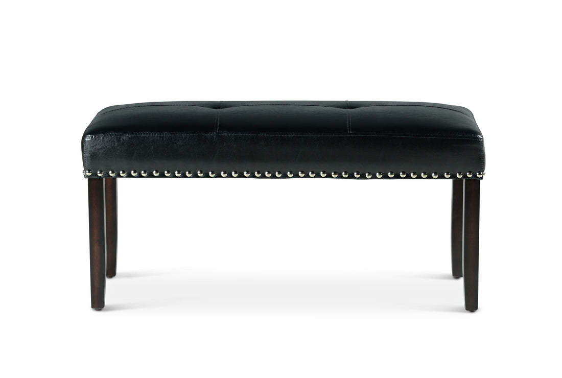 Westby Dining Bench Black Black Wood