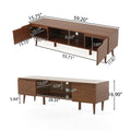 Tv Stand Walnut 40 49 Inches Mdf