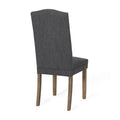 Dining Chair Charcoal Fabric