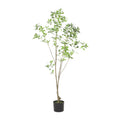 150Cmartificial Pieris Tree Green Rattan