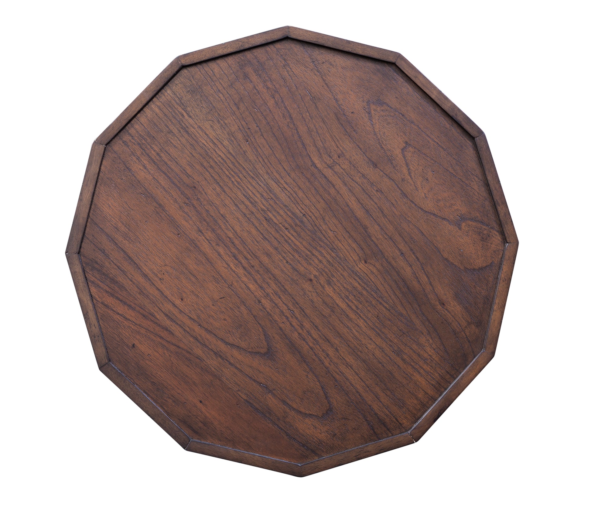 Paisley Side Table Brown Brown Wood