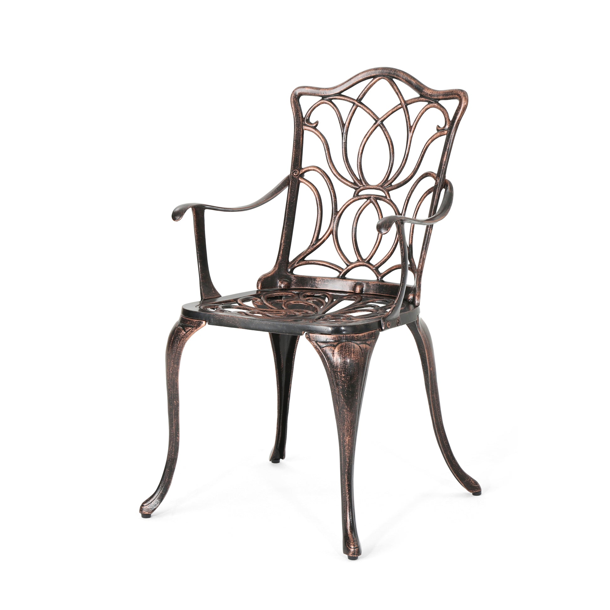 Tucson Dining Chair, Black Copper - Copper