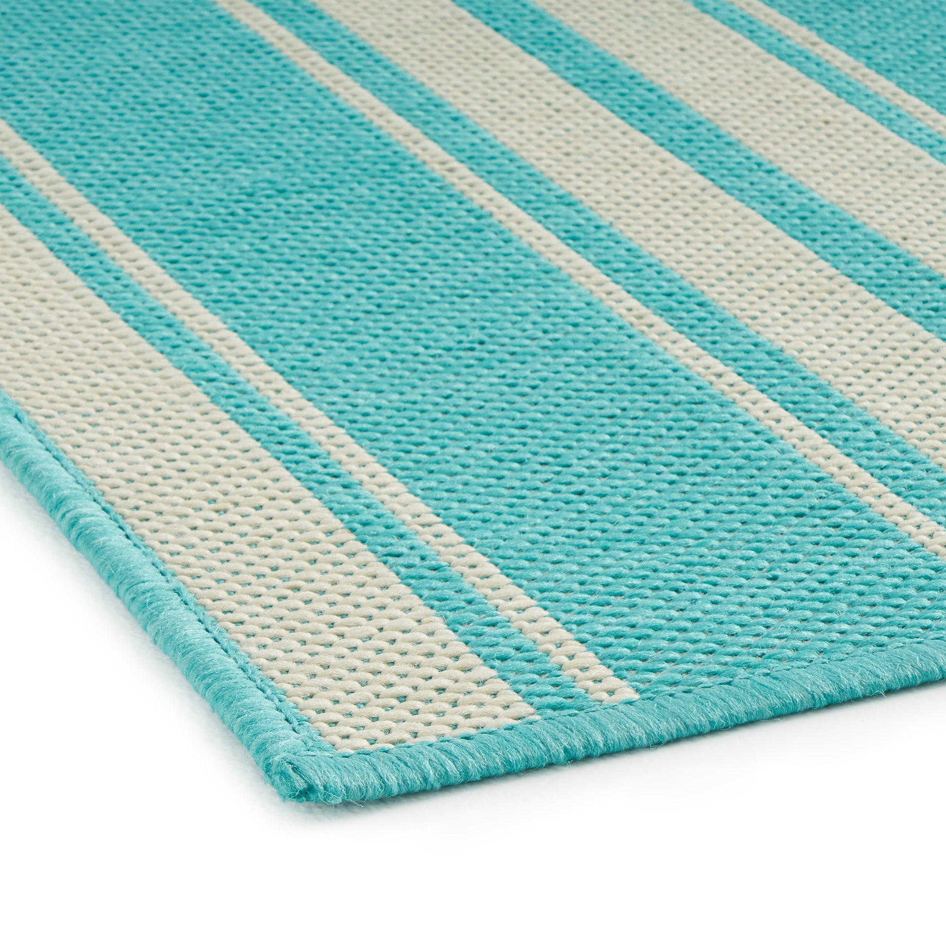 1802G 5'3"X7' Rug Teal Polypropylene