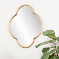 Holly & Martin Willis Decorative Wall Mirror Gold Gold Mdf