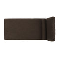 Chaise Lounge Brown Fabric