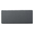 Storage Ottoman Charcoal Fabric