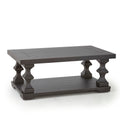 Dory 3 Piece Table Set Brown Brown Wood