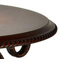 Crowley End Table Brown Brown Wood