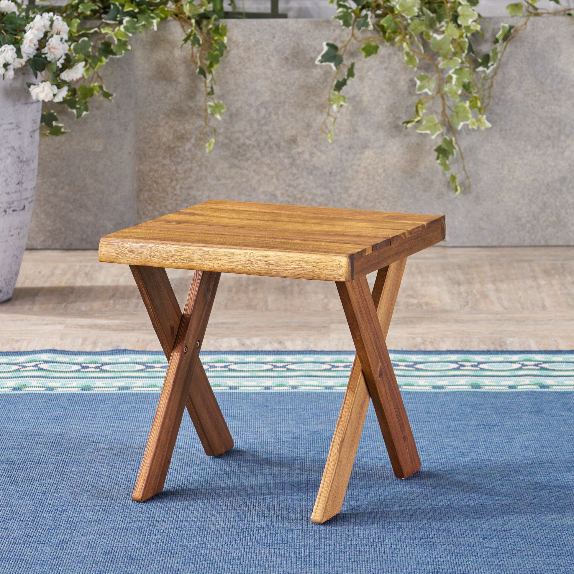 Side Table Teak Wood