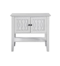 Naples Server White - White Wood