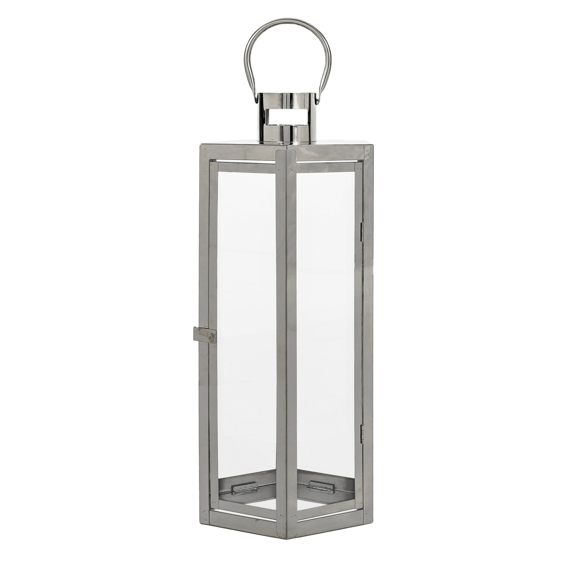 Frank 23"H Stainless Steel Lantern Silver Stainless Steel