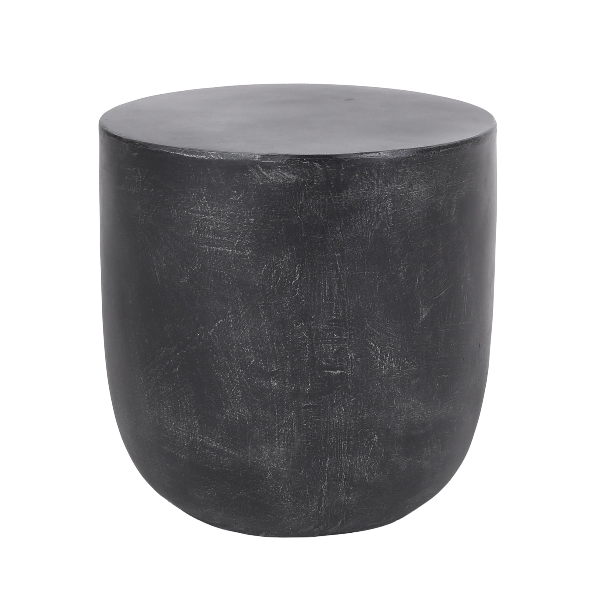 End Table Matte Black Magnesium Oxide