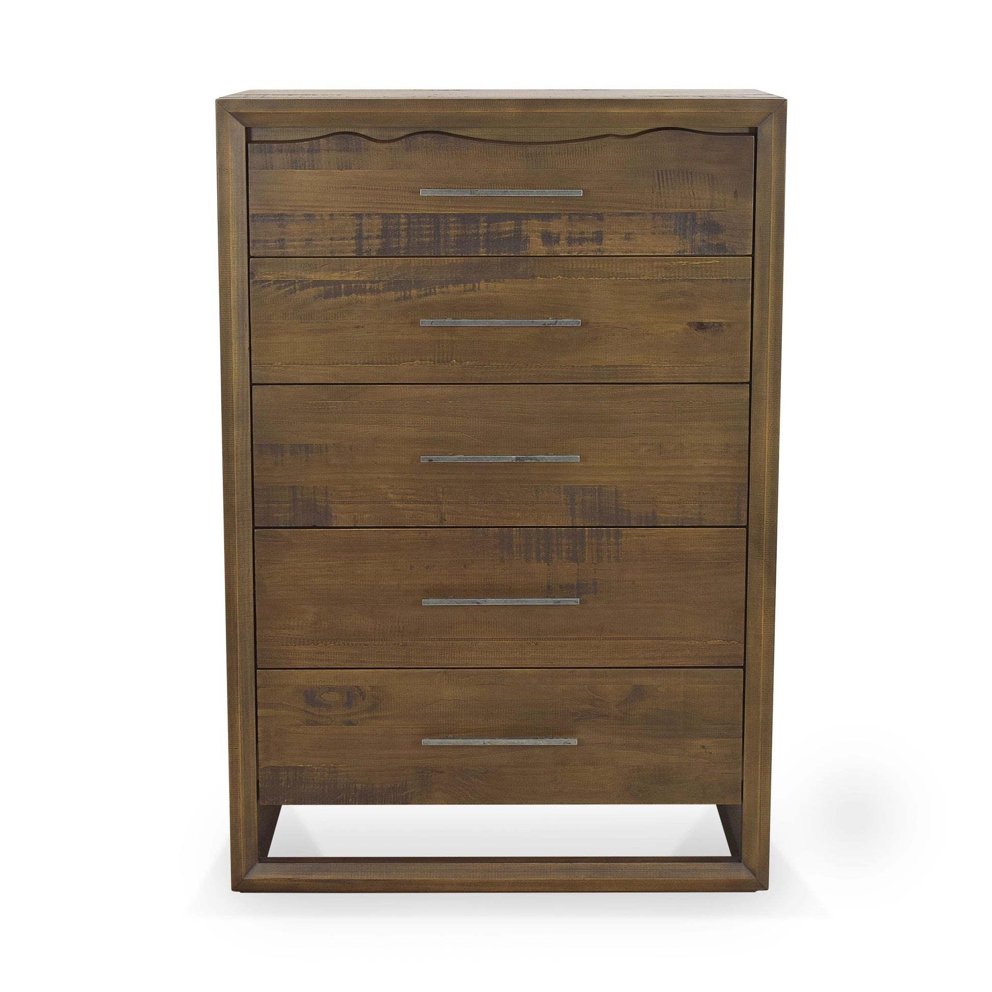 Lofton Drawer Chest Brown Brown Wood