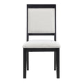 Molly Side Chair Set Of 2 Black Black Wood