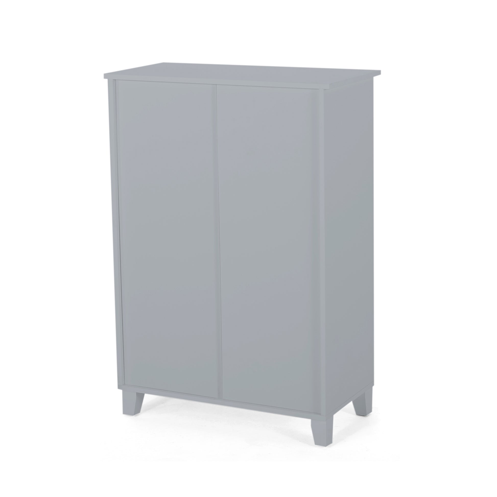 Bathroom Cabinet Gray Mdf