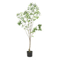 150Cmartificial Pieris Tree Green Rattan