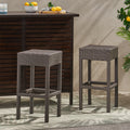 Trinidad Barstool Dark Brown Rattan