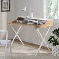 Computer Desk White Melamine