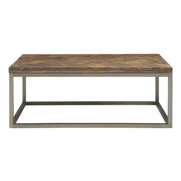 Lorenza Cocktail Table Brown Brown Iron