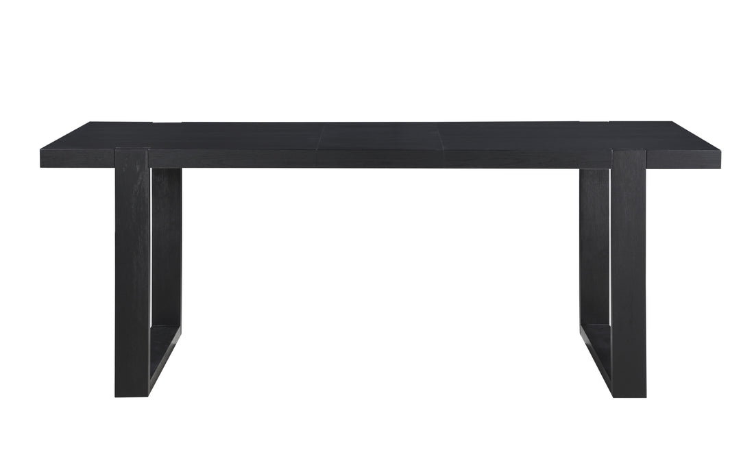 Yves Counter Table Black Black Wood