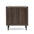 Nordic 3 Drawer Chest Walnut Mdf