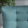 Club Chair Teal Fabric