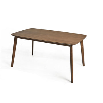 Dining Table Walnut Rubber