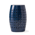 Lilac 12 Side Table Dark Blue Iron
