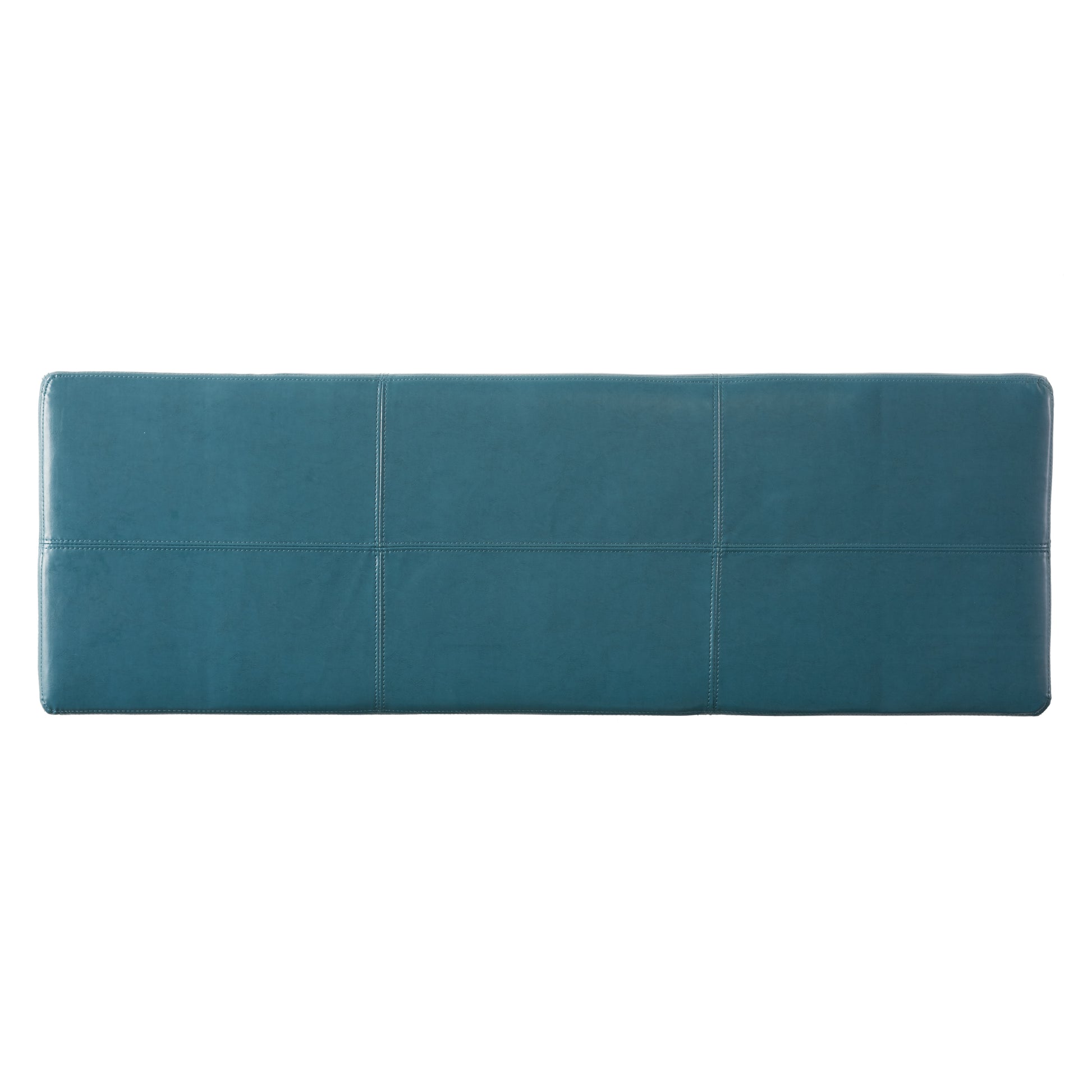 Glouster Storage Ottoman V2 Teal Pu