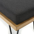 Bench Charcoal Grey Mdf