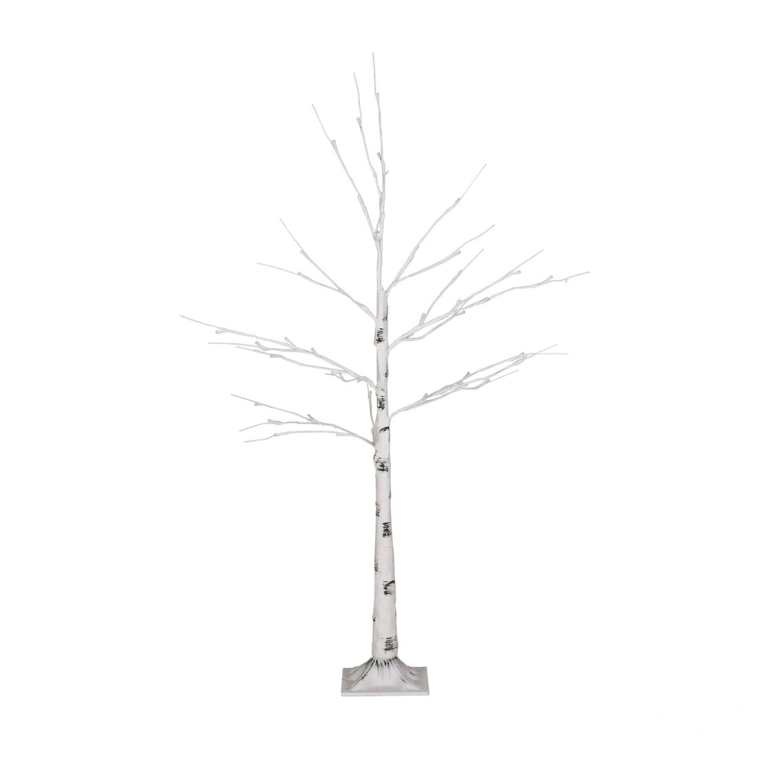 4Ft Birch Tree White Light 48Ledartificial Barkul Ip44 30V 3.6Wextended Line: 5M White Pvc