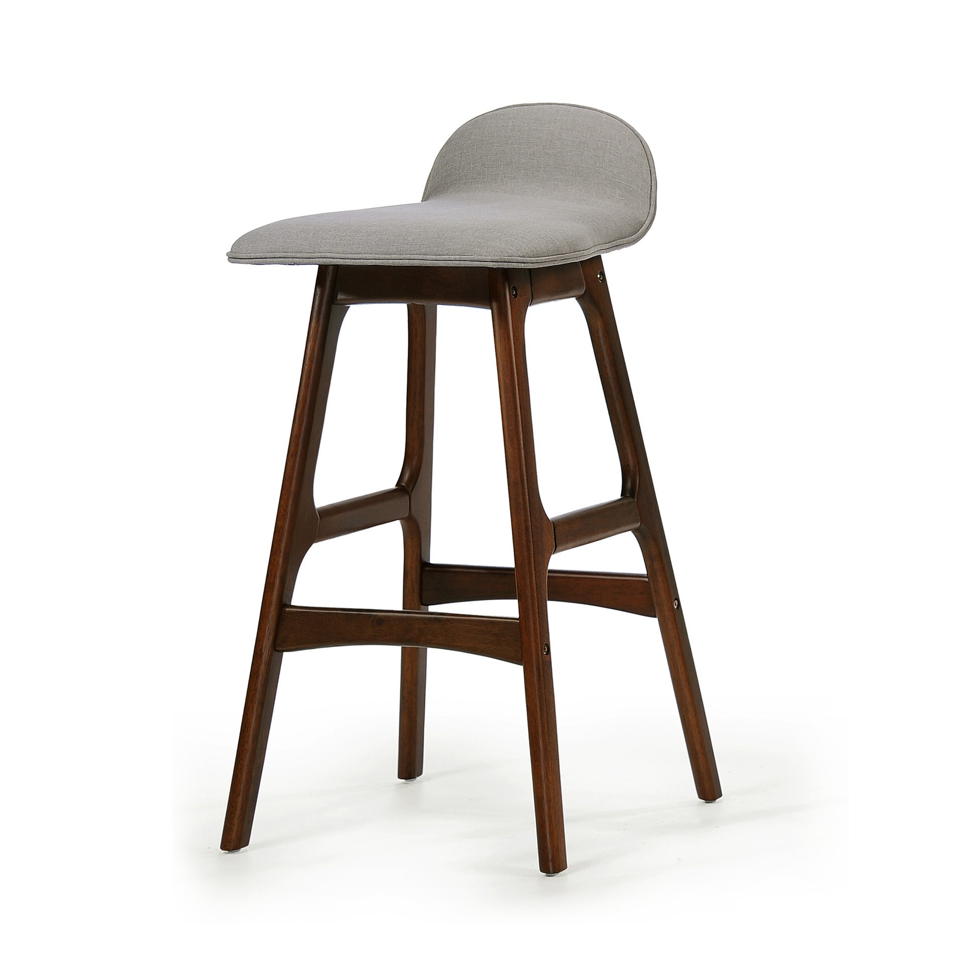 Bar Chair Light Gray Fabric