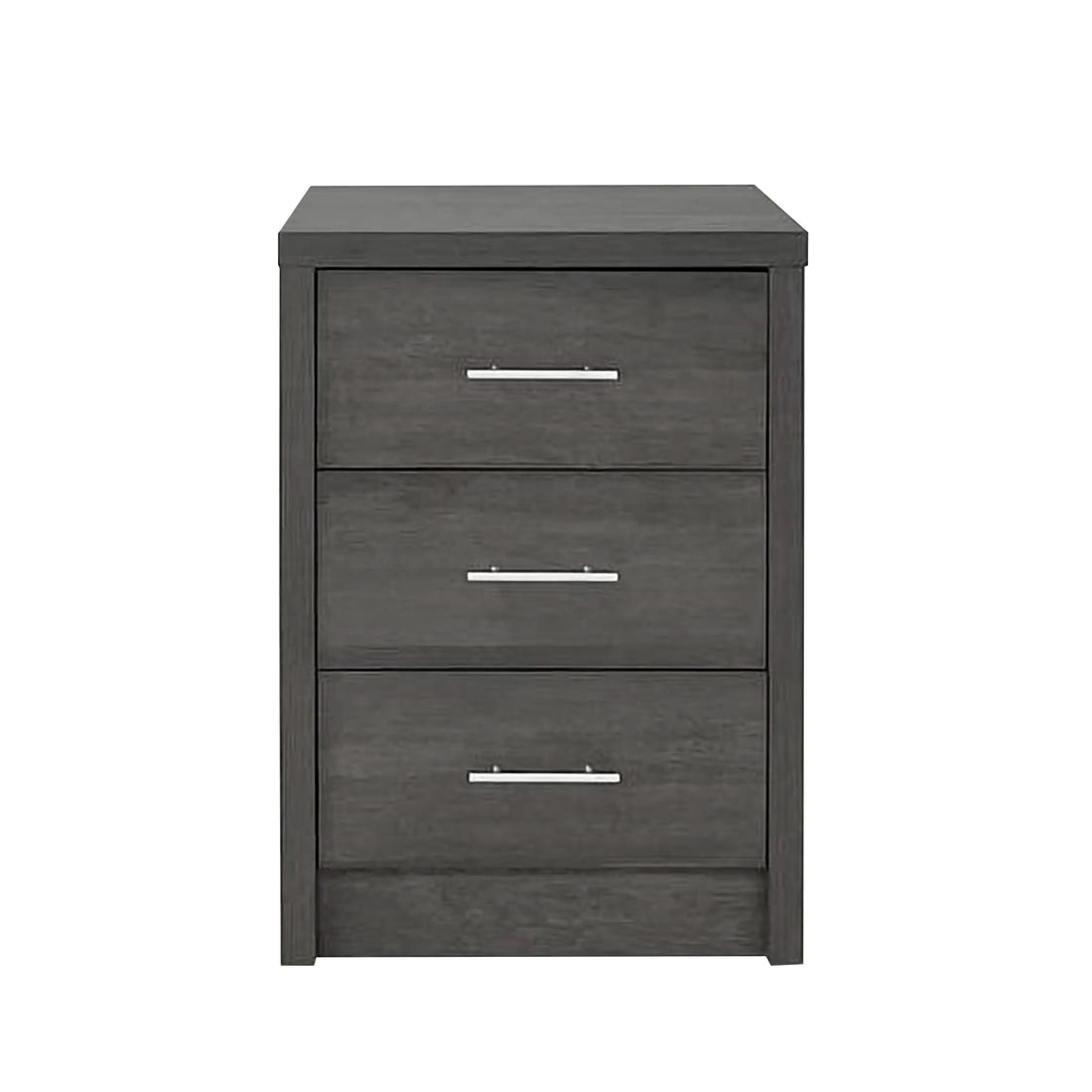 Bologna Bedroom 3 Drawer Chest Grey Mdf