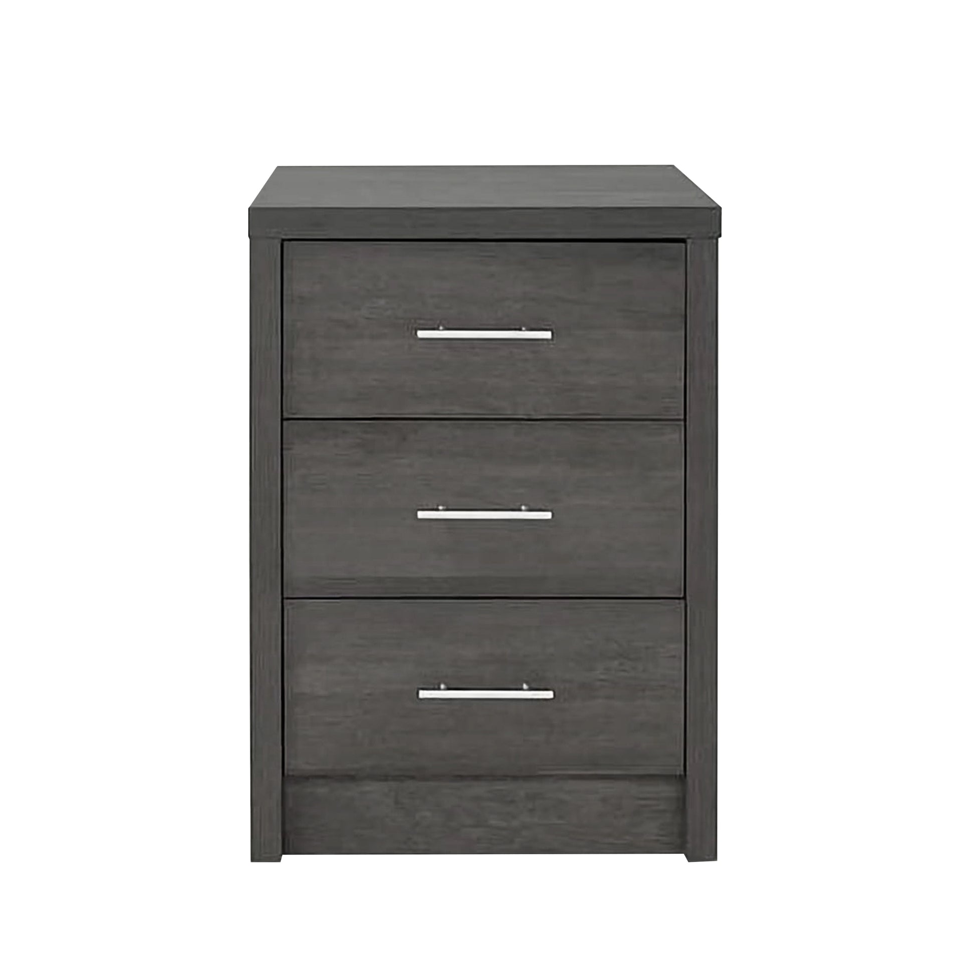 Bologna Bedroom 3 Drawer Chest Grey Mdf