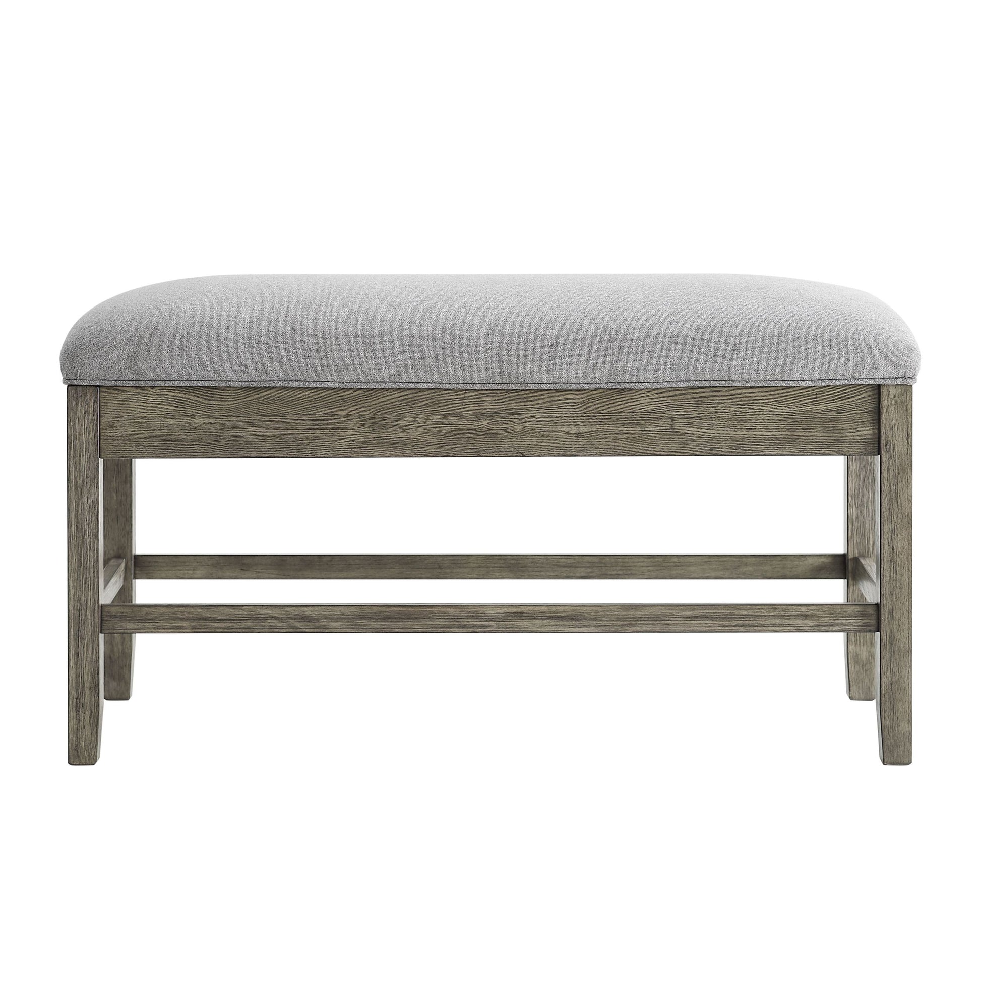 Grayson Storage Counter Bench Dark Gray Dark Gray Wood