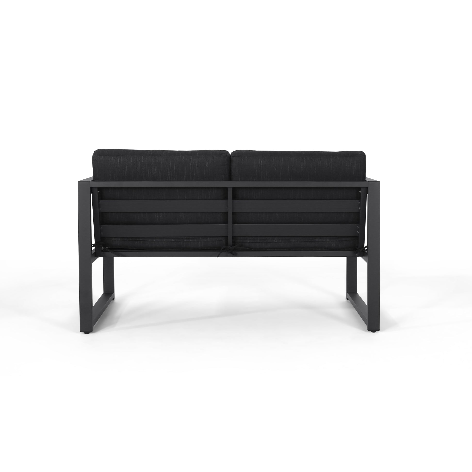 Navan 4 Pc Chat Set Dark Gray Aluminium