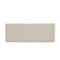 Osgood Storage Ottoman White Fabric