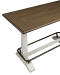 Pendleton Gathering Table White White Wood