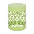Metal S 2 End Table Green Iron