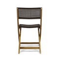Hillside Bistro Chair,Set Of 2 Brown Wood