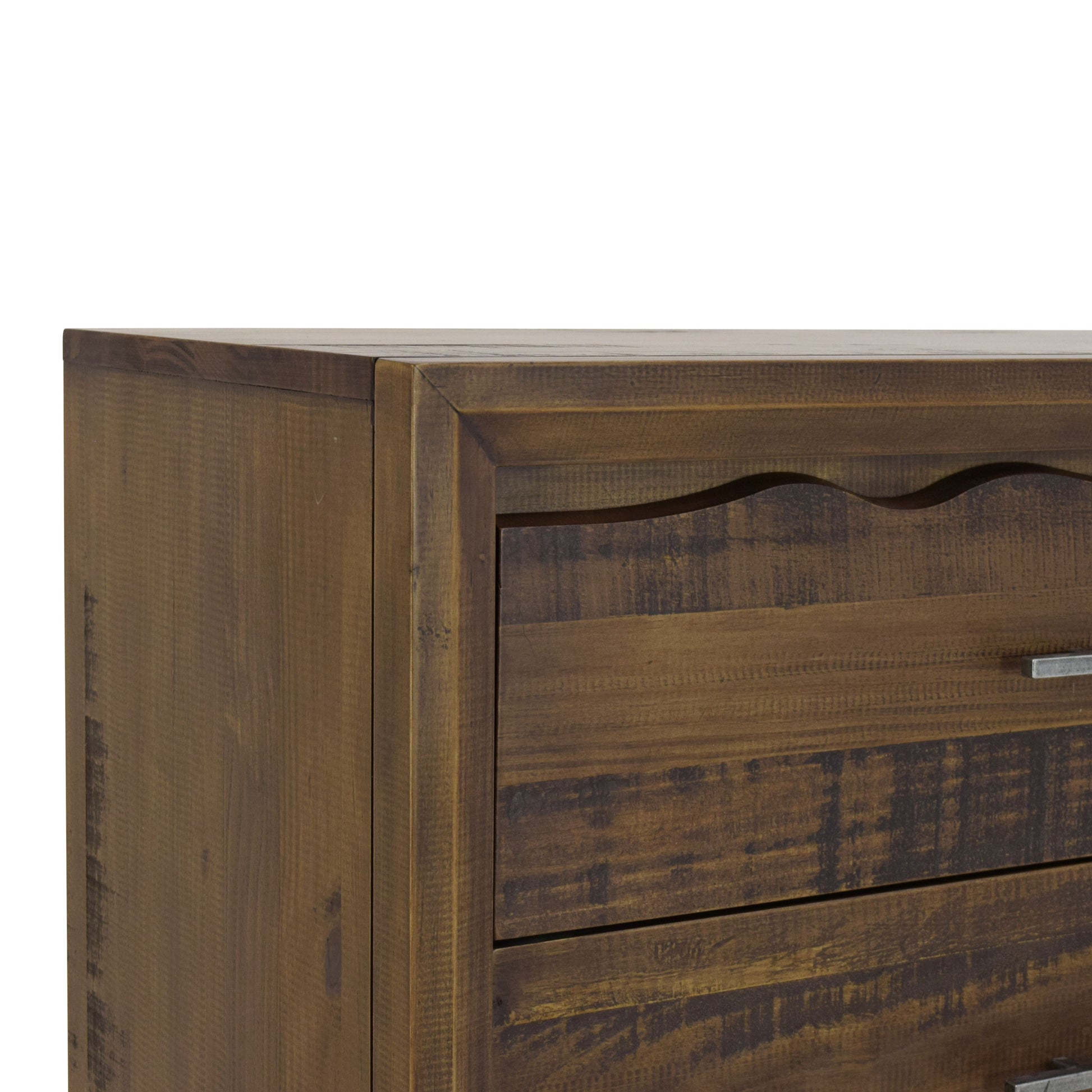 Lofton Drawer Chest Brown Brown Wood