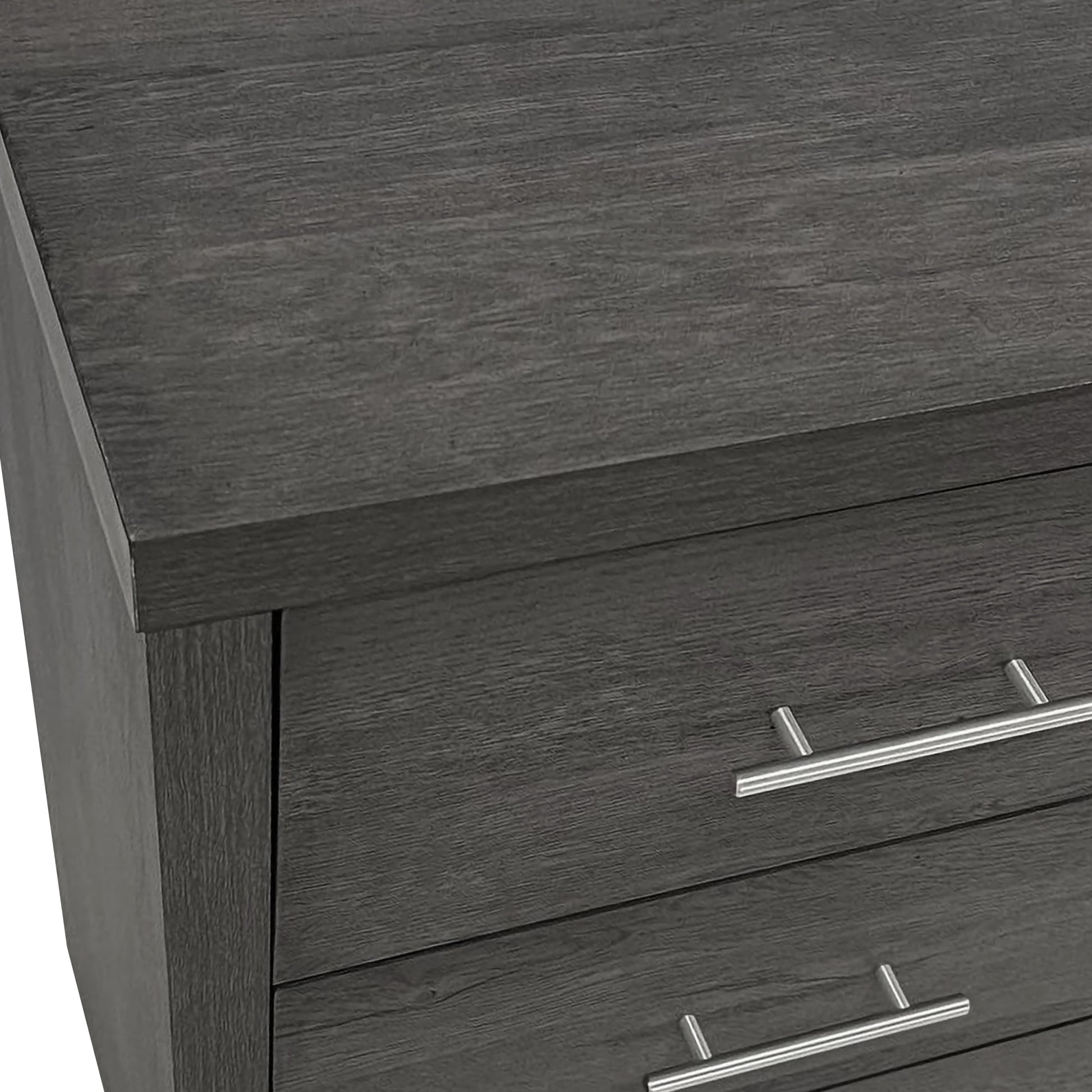 Bologna Bedroom 3 Drawer Chest Grey Mdf