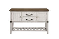 Pendleton Server White - White Wood