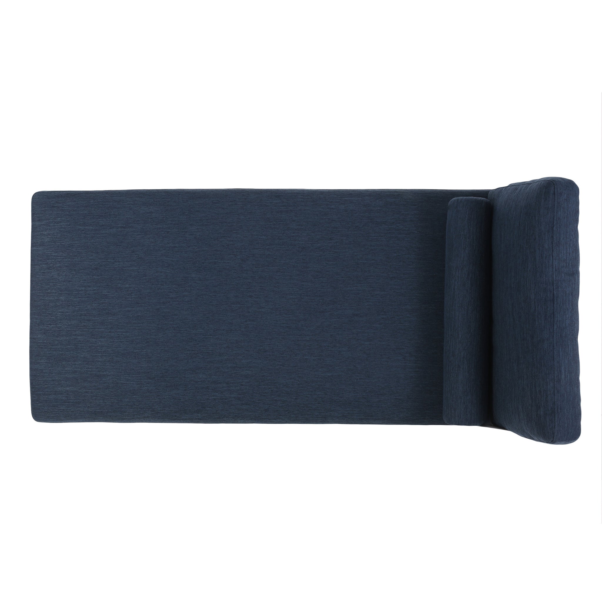 CHAISE LOUNGE navy blue-fabric