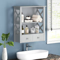 2 Drawer Hang Rack Grey Mdf