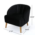 Chair Black Altay Velvet